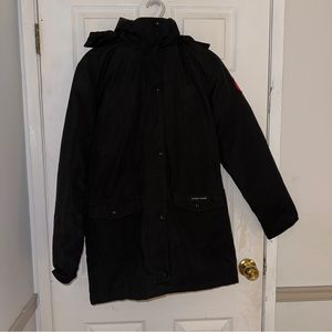 Canada Goose Trillium Black Parka Women's Size S 6550LR